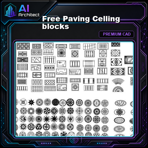 Free Paving Celling blocks