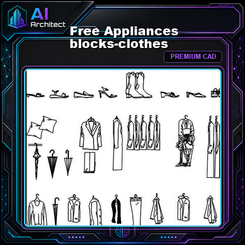 Free Appliances blocks-clothes